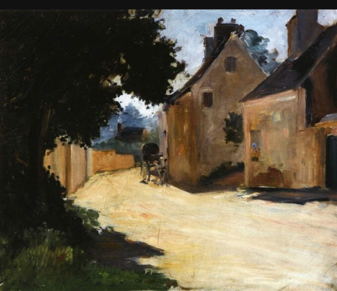 Calle del Pueblo Louveciennes – Pierre-Auguste Renoir Pierre-Auguste Renoir 2024-09-19