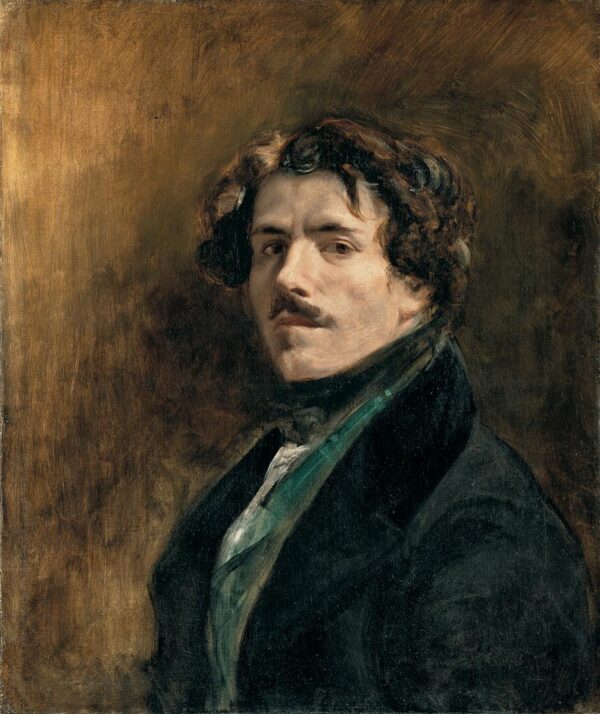 Autorretrato con chaleco verde – Eugène Delacroix Eugène Delacroix 2024-11-21