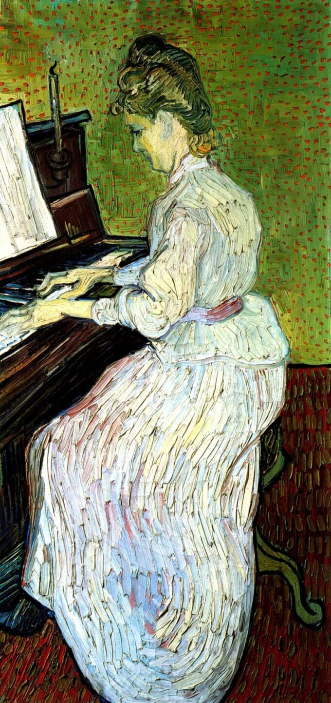 Mademoiselle Gachet al piano – Van Gogh Vincent Van Gogh 2024-09-19