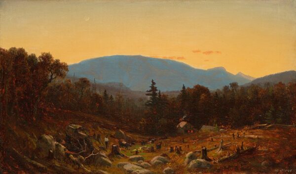 Un boceto de la montaña Hunter, al atardecer – Sanford Robinson Gifford Sanford Robinson Gifford 2024-12-30