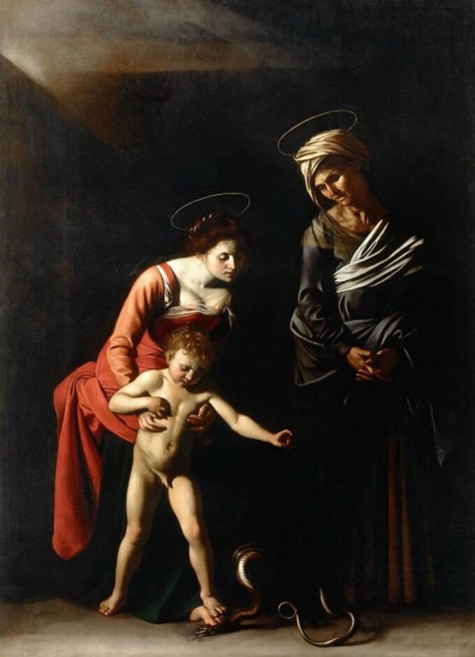 Virgen y niño con una serpiente – Caravaggio Caravaggio 2024-09-19