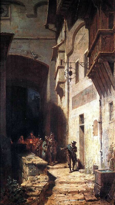 La multitud en guardia – Carl Spitzweg Carl Spitzweg 2024-09-20