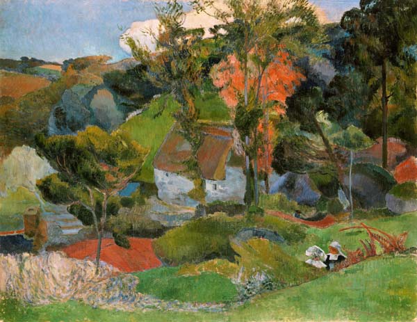 Paisaje en Pont Aven – Paul Gauguin Paul Gauguin 2024-09-20 2