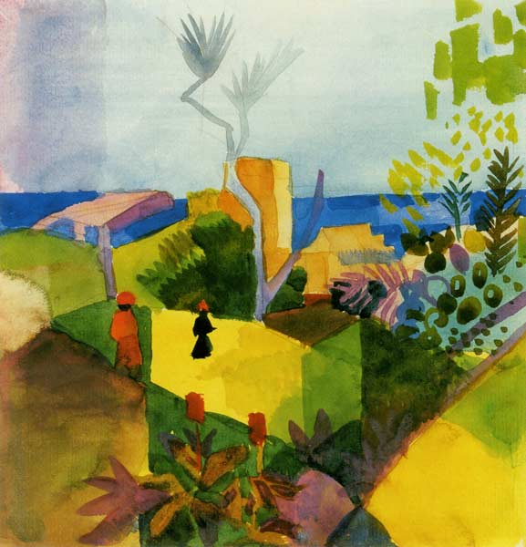 Paisaje junto al mar – August Macke August Macke 2024-09-20