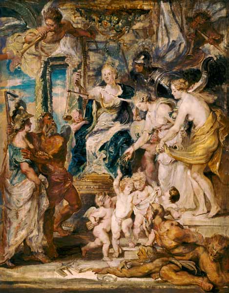 El gobierno feliz de la reina, boceto del ciclo Médicis – Peter Paul Rubens Peter Paul Rubens 2024-09-19