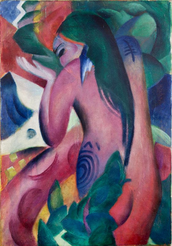 Mujer roja – Franz Marc Franz Marc 2024-09-19