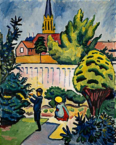 Niños en el jardín – August Macke August Macke 2024-09-20