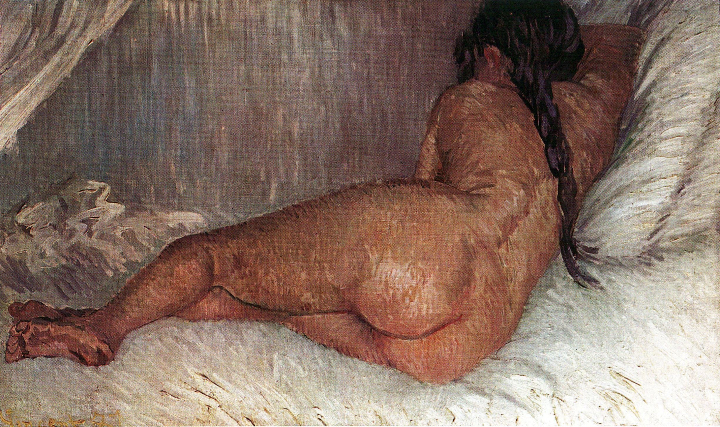 Mujer desnuda acostada, de espaldas – Van Gogh Vincent Van Gogh 2024-09-19 2