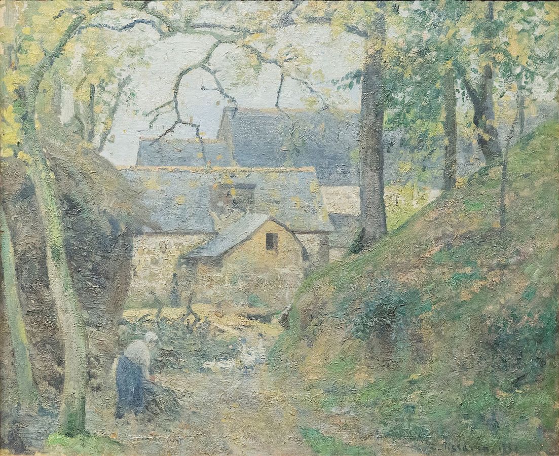 La granja en Montfoucault – Camille Pissarro Camille Pissarro 2024-09-20 2