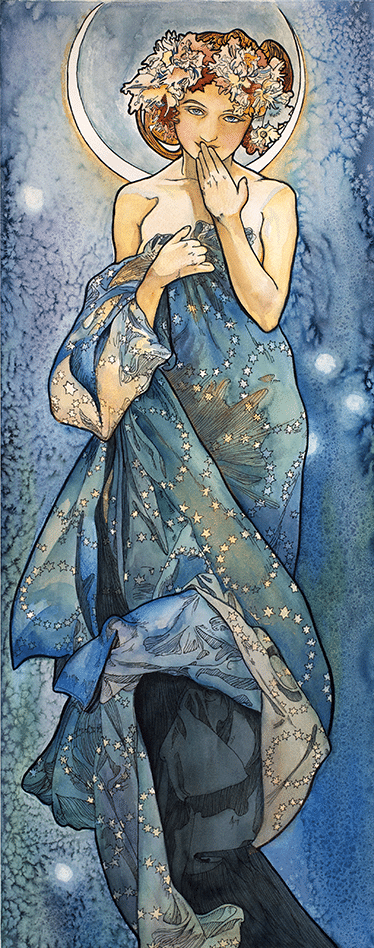 Clair de lune – Mucha Alfons Mucha 2024-11-21