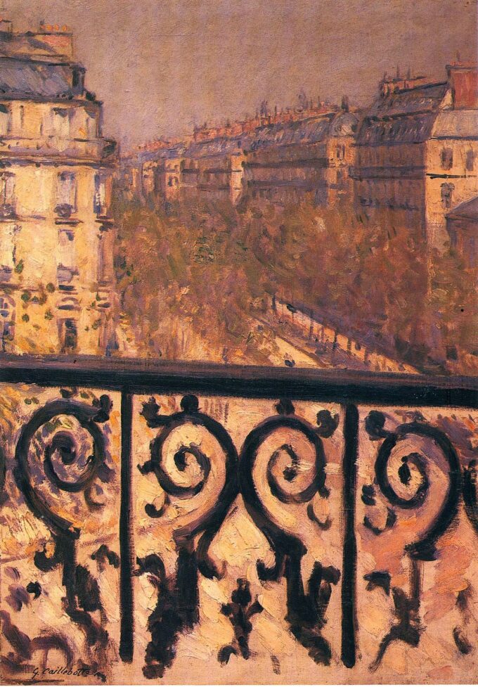 Un balcón en París – Caillebotte Gustave Caillebotte 2024-09-20