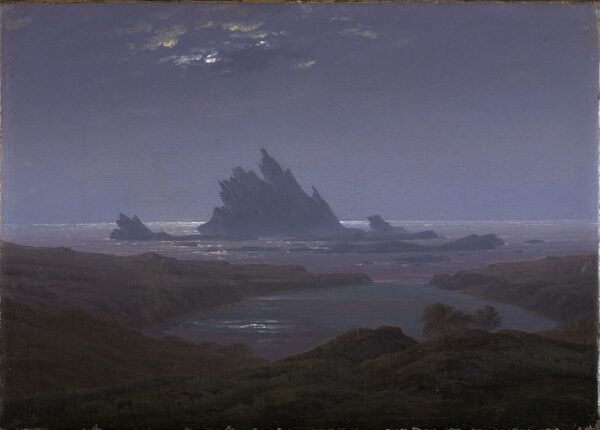 Arrecife de rocas en la playa del mar – Caspar David Friedrich Caspar David Friedrich 2024-11-21