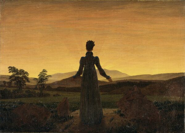 Mujer frente a la puesta de sol – Caspar David Friedrich Caspar David Friedrich 2024-11-21