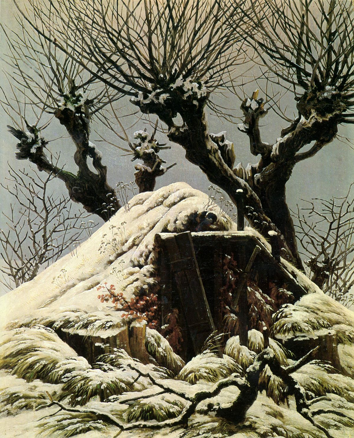 Cabaña bajo la nieve – Caspar David Friedrich Caspar David Friedrich 2024-09-20 2