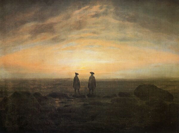 Dos hombres al borde del mar – Caspar David Friedrich Caspar David Friedrich 2024-11-21