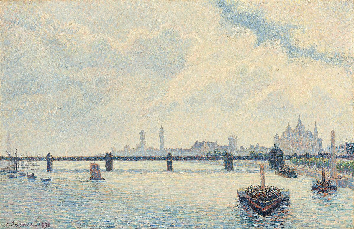 Puente de Charing Cross – Camille Pissarro Camille Pissarro 2024-09-20 2