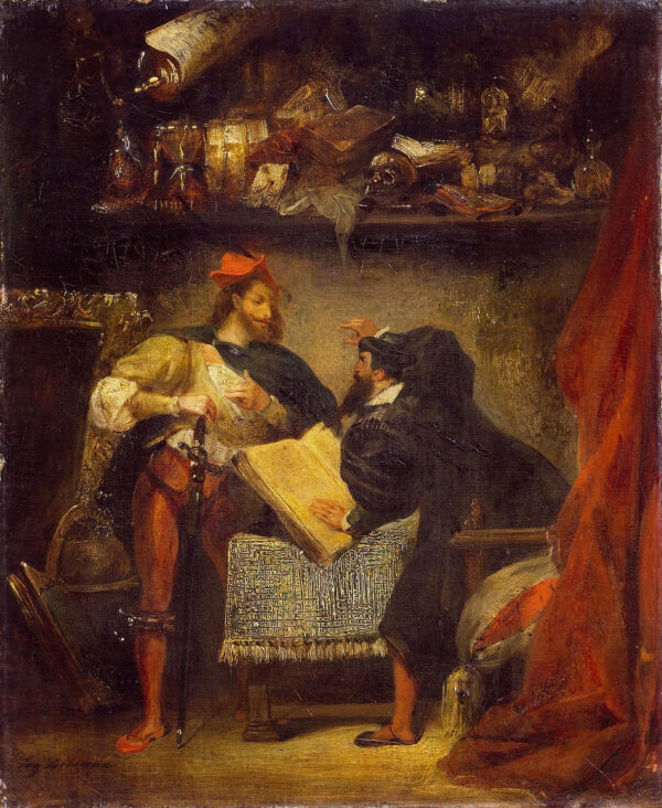 Fausto y Mefistófeles – Eugène Delacroix Eugène Delacroix 2024-11-21