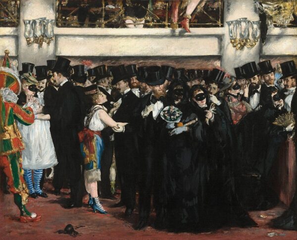 Baile de máscaras en la ópera – Edouard Manet Édouard Manet 2024-11-21