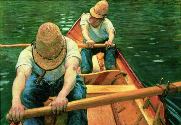 Canotiers remando en el Yerres – Caillebotte Gustave Caillebotte 2024-11-21