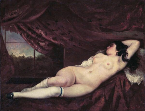 Mujer desnuda acostada – Gustave Courbet Gustave Courbet 2024-11-21