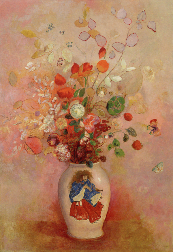 Flores en un jarrón japonés – Odilon Redon Odilon Redon 2024-12-22