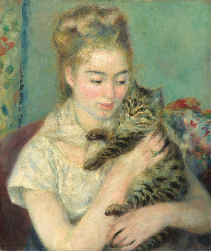 Mujer con gato – Pierre-Auguste Renoir Pierre-Auguste Renoir 2024-09-20