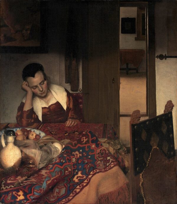 Una joven adormecida – Johannes Vermeer Johannes Vermeer 2024-11-21