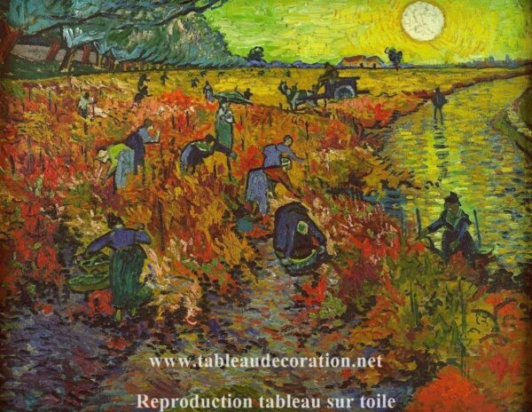 La vid roja de Arles – Van Gogh Pinturas Populares 2024-11-21