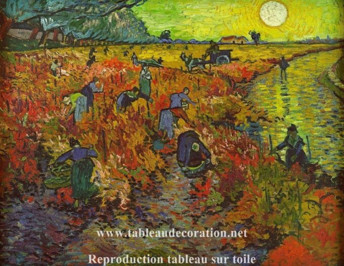 La vid roja de Arles – Van Gogh Pinturas Populares 2024-09-19