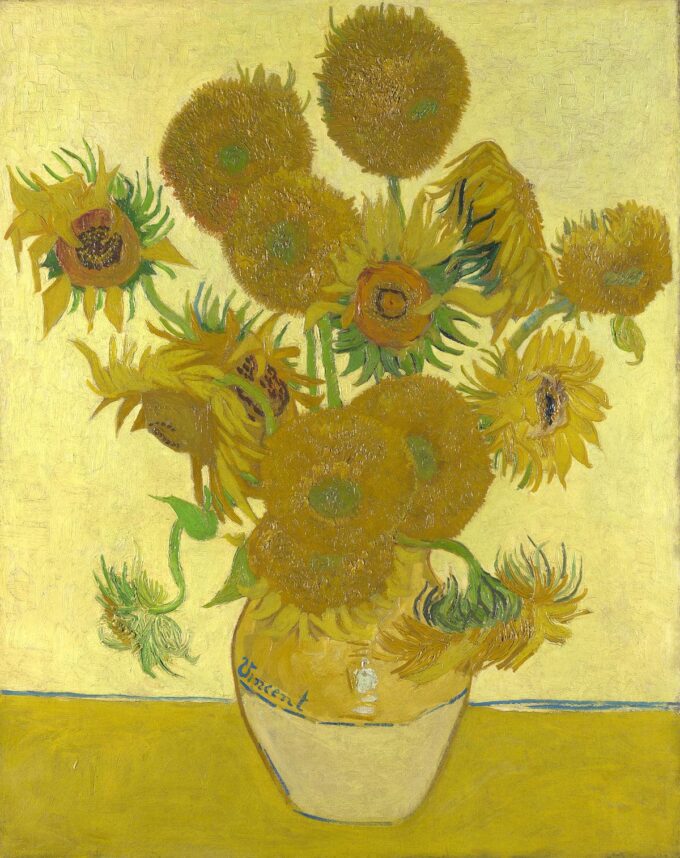 Jarrón con quince girasoles – Van Gogh Girasoles de Vincent van Gogh 2024-09-19