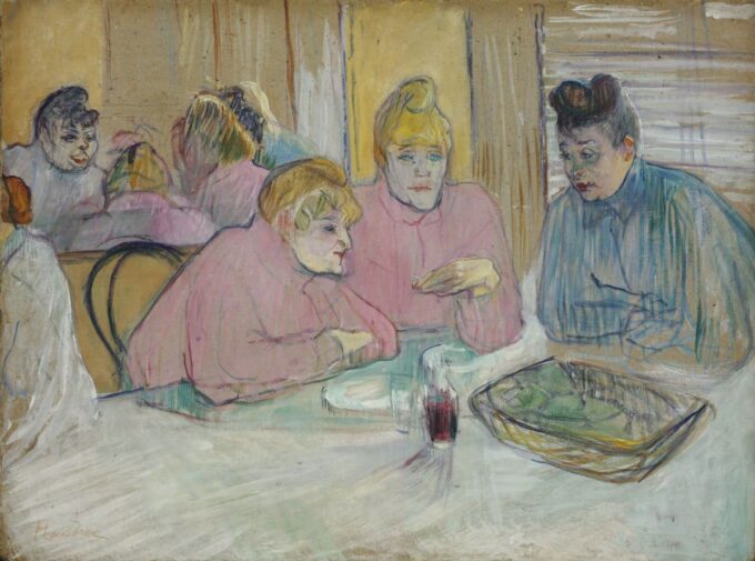 Las damas del comedor – Toulouse Lautrec Henri de Toulouse-Lautrec 2024-09-20