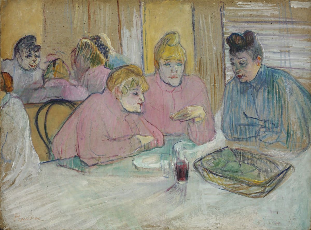 Las damas del comedor – Toulouse Lautrec Henri de Toulouse-Lautrec 2024-09-20 2