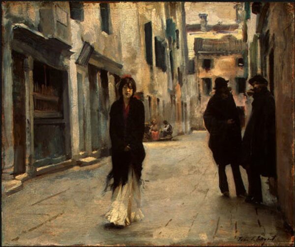 Calle en Venecia – John Singer Sargent John Singer Sargent 2024-11-21