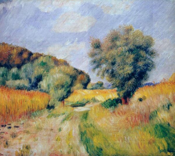 Campos de trigo 1885 – Pierre-Auguste Renoir Pierre-Auguste Renoir 2024-11-21