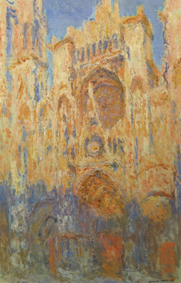 La Catedral de Ruan, fachada, sol poniente (W1327) – Claude Monet Claude Monet 2024-11-21