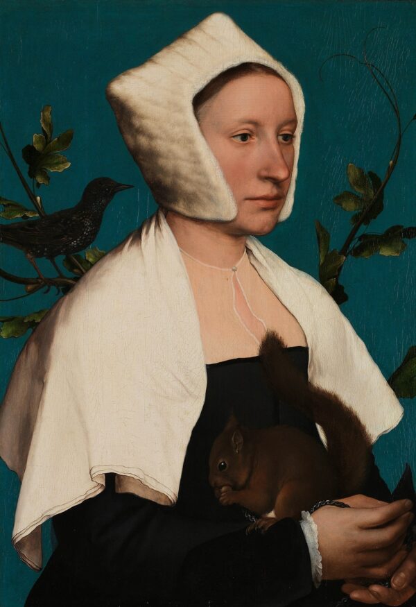 Una dama con una ardilla y un estornino – Hans Holbein el Joven Hans Holbein el Joven 2024-11-21