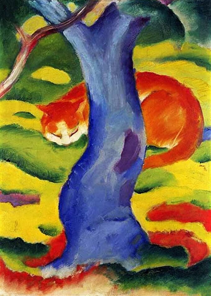 Charla detrás de un árbol – Franz Marc Franz Marc 2024-09-19