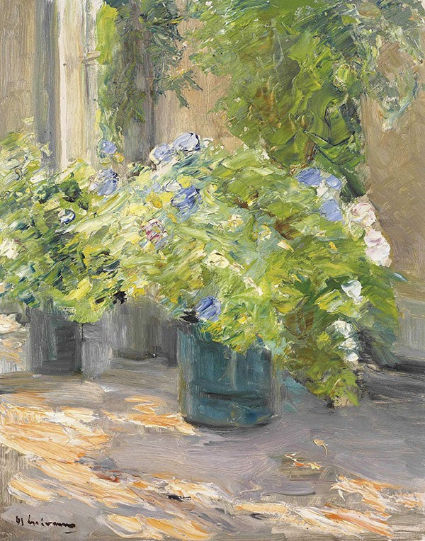 Macetas de flores delante de la casa – Max Liebermann Max Liebermann 2024-12-26