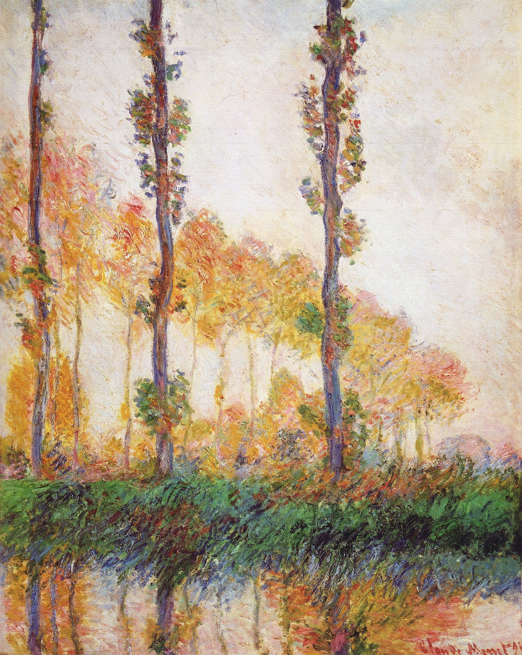 Los tres árboles, otoño – Claude Monet Claude Monet 2024-09-20 2