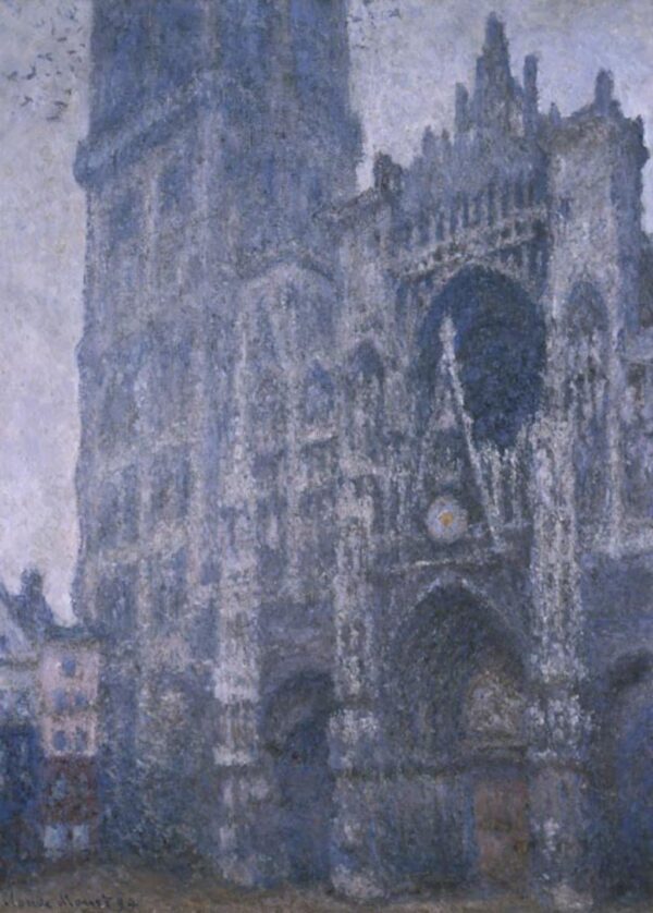 La Catedral de Ruan. El Portal y la Torre de Albane. Tiempo gris (W1345) – Claude Monet Claude Monet 2024-11-21