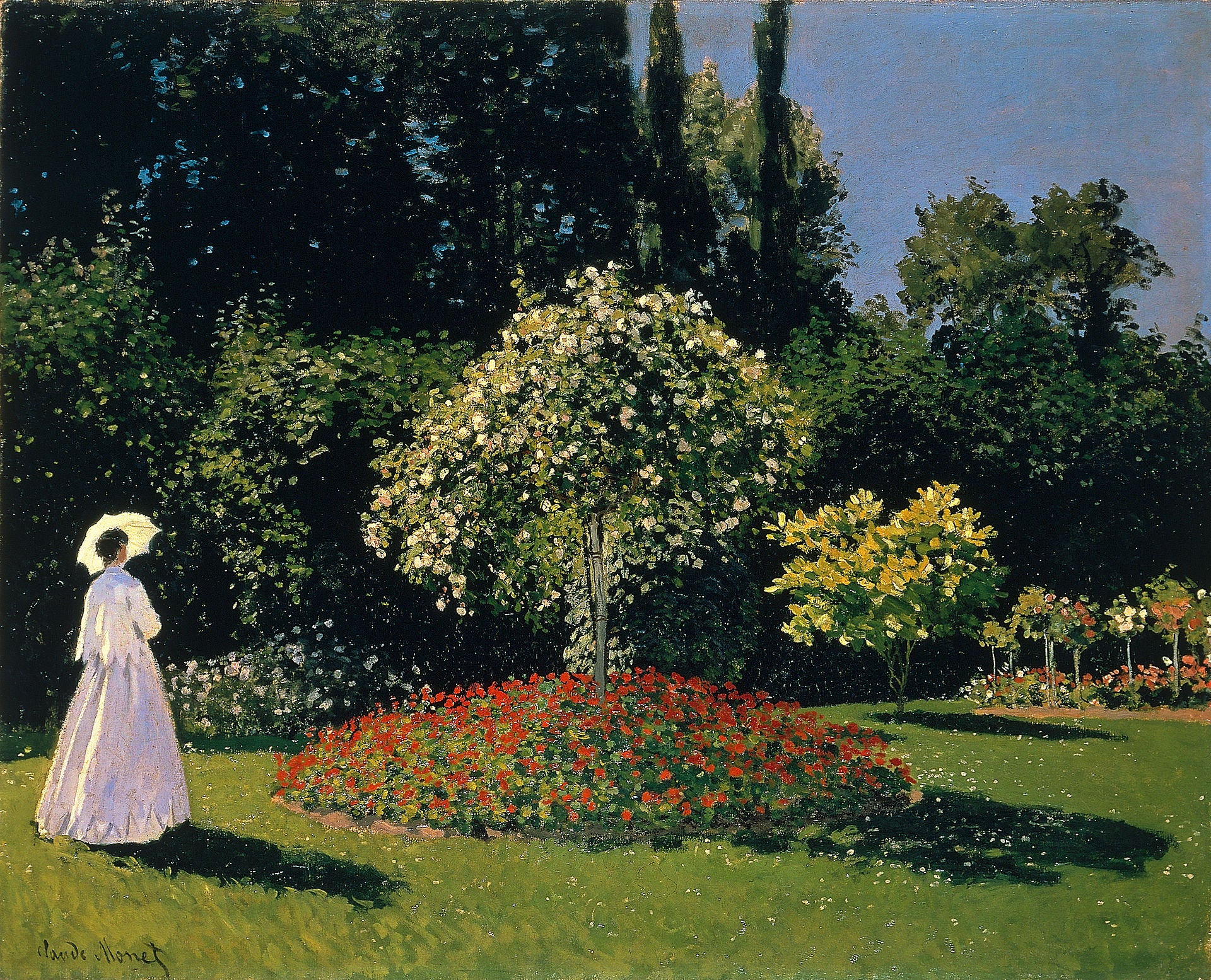 Dame en blanco en el jardín – Claude Monet Claude Monet 2024-09-19 2