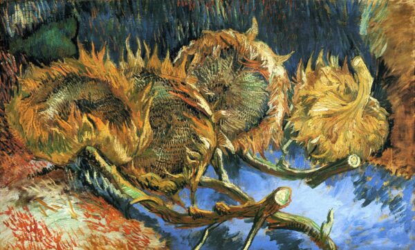 Cuatro girasoles marchitos – Van Gogh Girasoles de Vincent van Gogh 2024-11-21