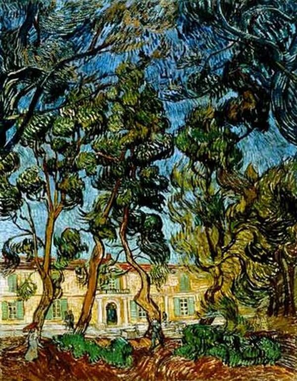 Árboles en el jardín del hospital Saint-Paul – Van Gogh Vincent Van Gogh 2024-11-21