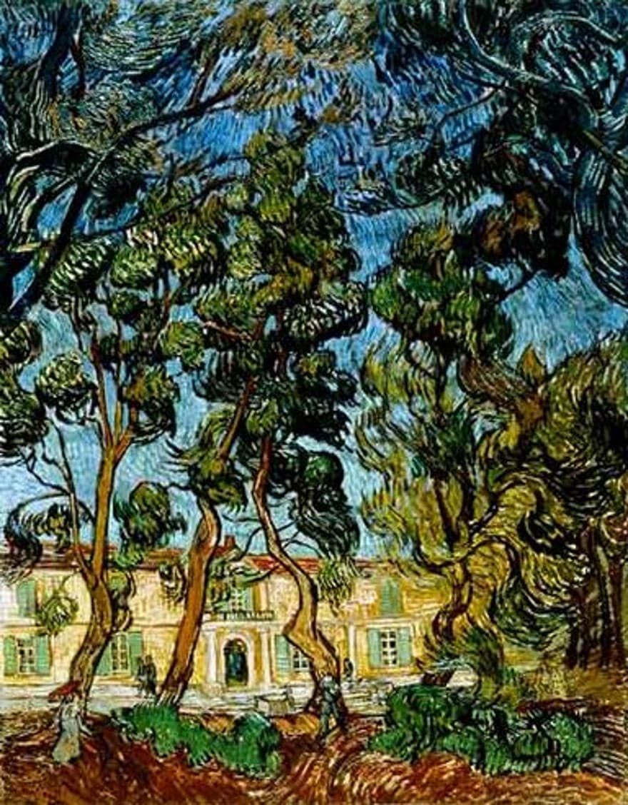 Árboles en el jardín del hospital Saint-Paul – Van Gogh Vincent Van Gogh 2024-09-19 2