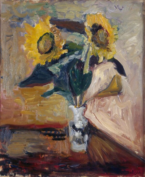 Jarrón con girasoles – Matisse Henri Matisse 2024-11-21