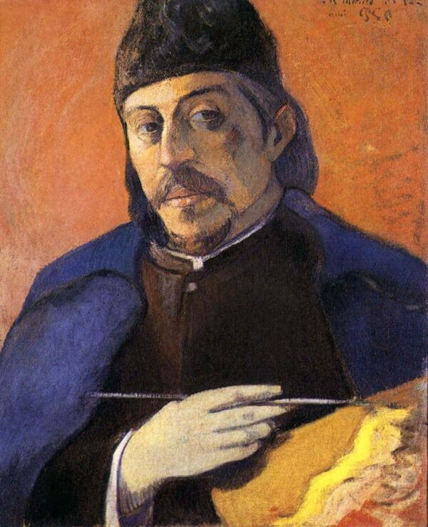 Autorretrato con paleta – Paul Gauguin Paul Gauguin 2024-11-21