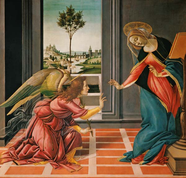 Anunciación de Botticelli c.1489 – Sandro Botticelli Sandro Botticelli 2024-11-21