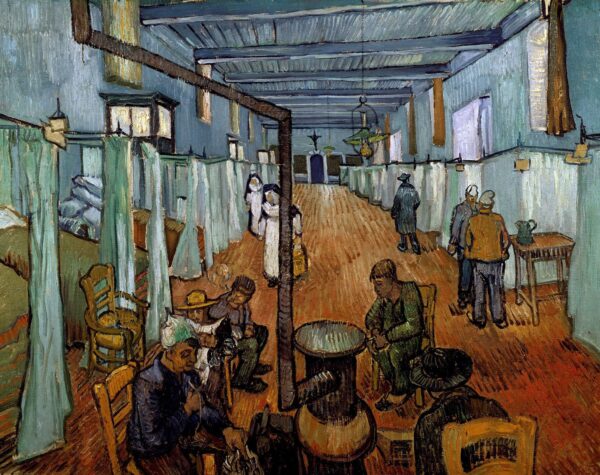 Dormitorio en el hospital de Arles – Van Gogh Vincent Van Gogh 2024-11-21