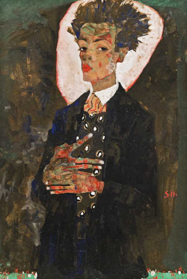 Autorretrato con chaleco, de pie (1911) – Egon Schiele Egon Schiele 2024-11-21