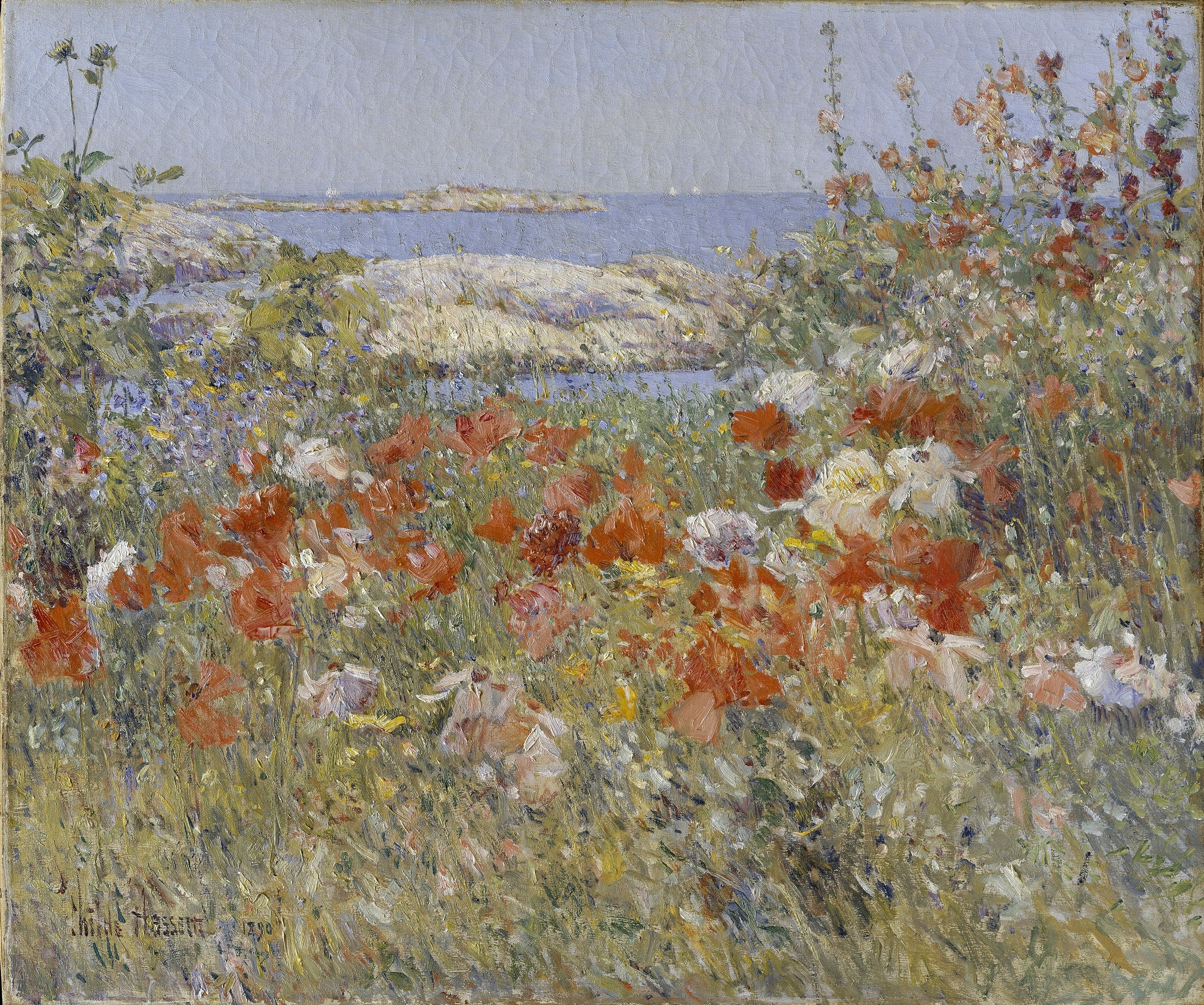 El jardín de Celia Thaxter, Islas de Shoals, Maine – Childe Hassam Childe Hassam 2024-09-20 2